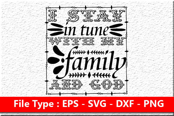 Family Quote Design Review for Embroidery Projects