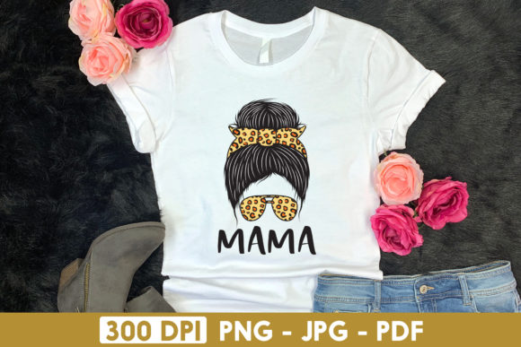 Mama Mother’s Day Quote Sublimation for Crafts and Graphics
