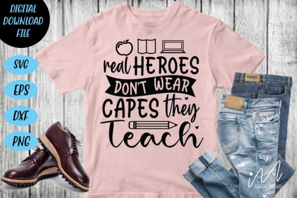 Real Heroes Don t Wear Capes Craft Svg for Graphics and Crafts